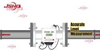 Ultrasonic electromagnetic flow meter installation video